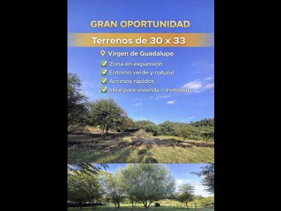 Terrenos Venta Santiago Del Estero VENDO TERRENO - 30x33 - B VIRGEN DE GUADALUPE - HERMOSOS ??